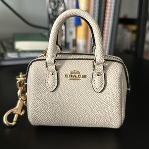 Coach Mini Rowan Satchel Bag Charm